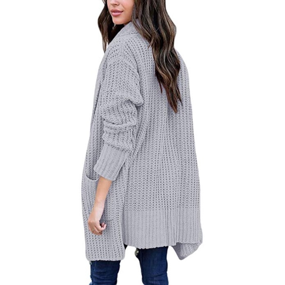 🛍AMBER Womens Chunky Cardigan🛍 - Picture 2 of 2